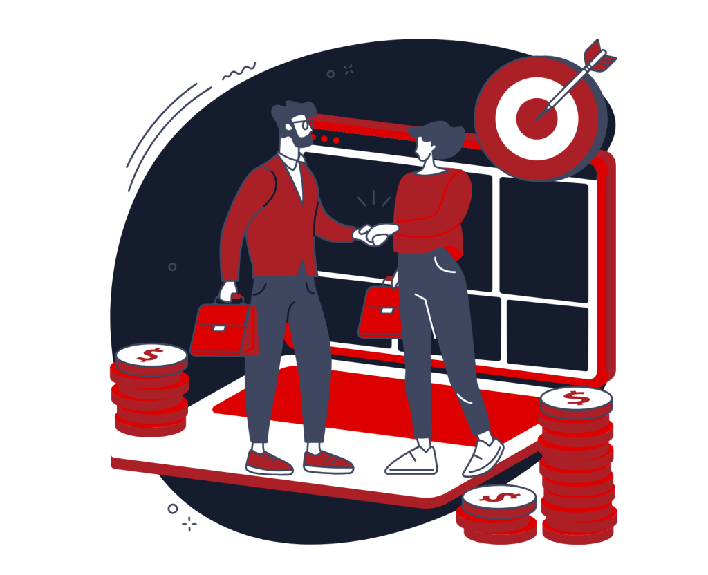 transparency in digital marketing concept visual showing open communication and trust