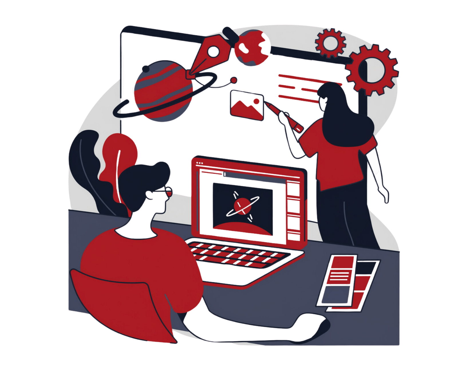 Branding case study showing strategic brand identity developed for a retail-focused licensing company